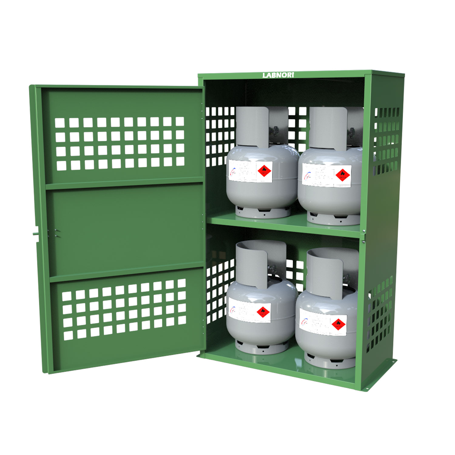 LPG Gas Cylinder Storage Cage – 4 x 9kg Bottle