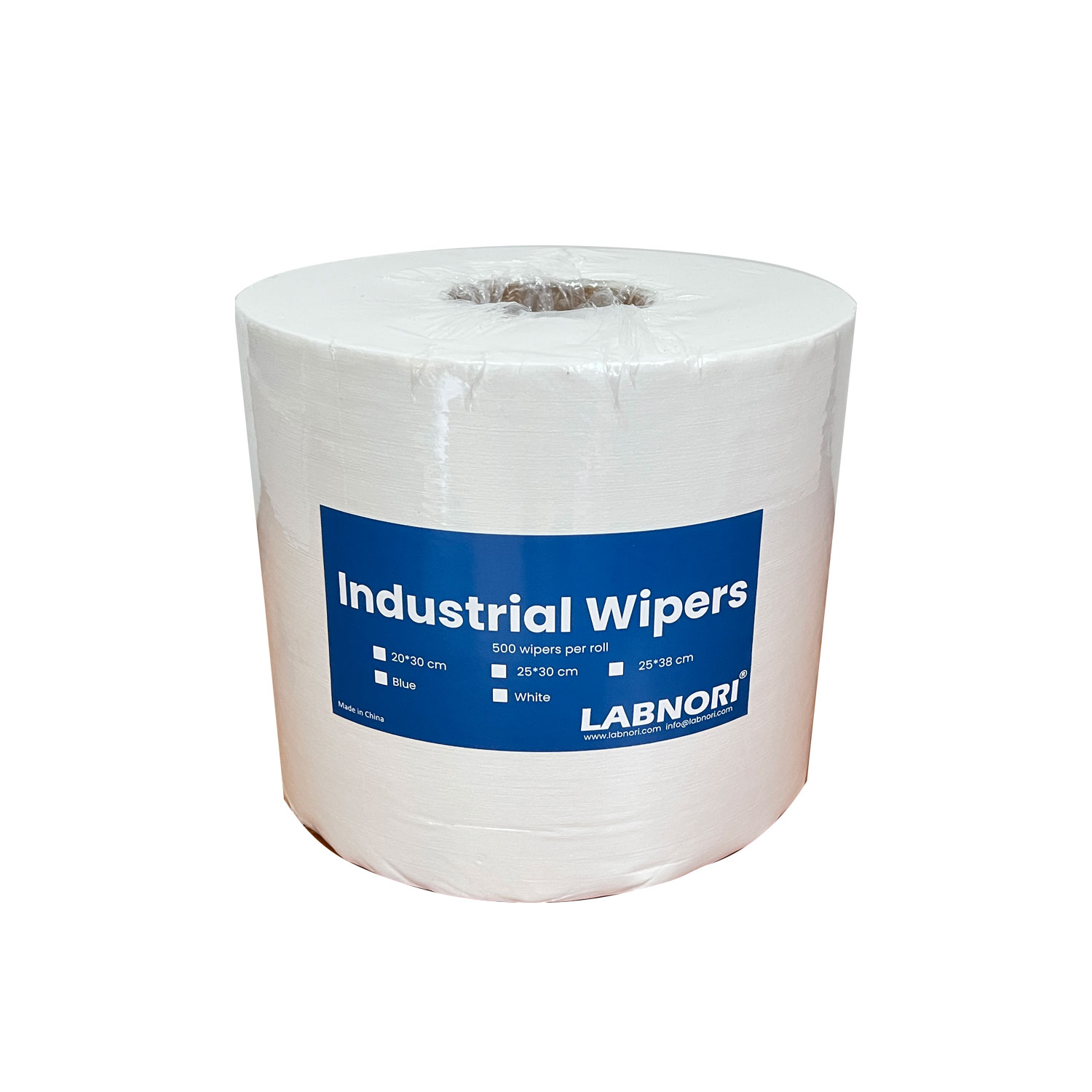 Industrial Cleaning Wipers 20x30cm 500 wipes/roll