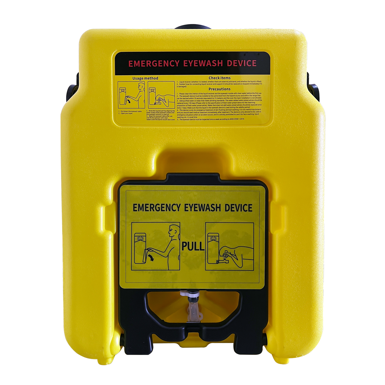 Portable Eyewash Station, Capacity 14Gal/53L