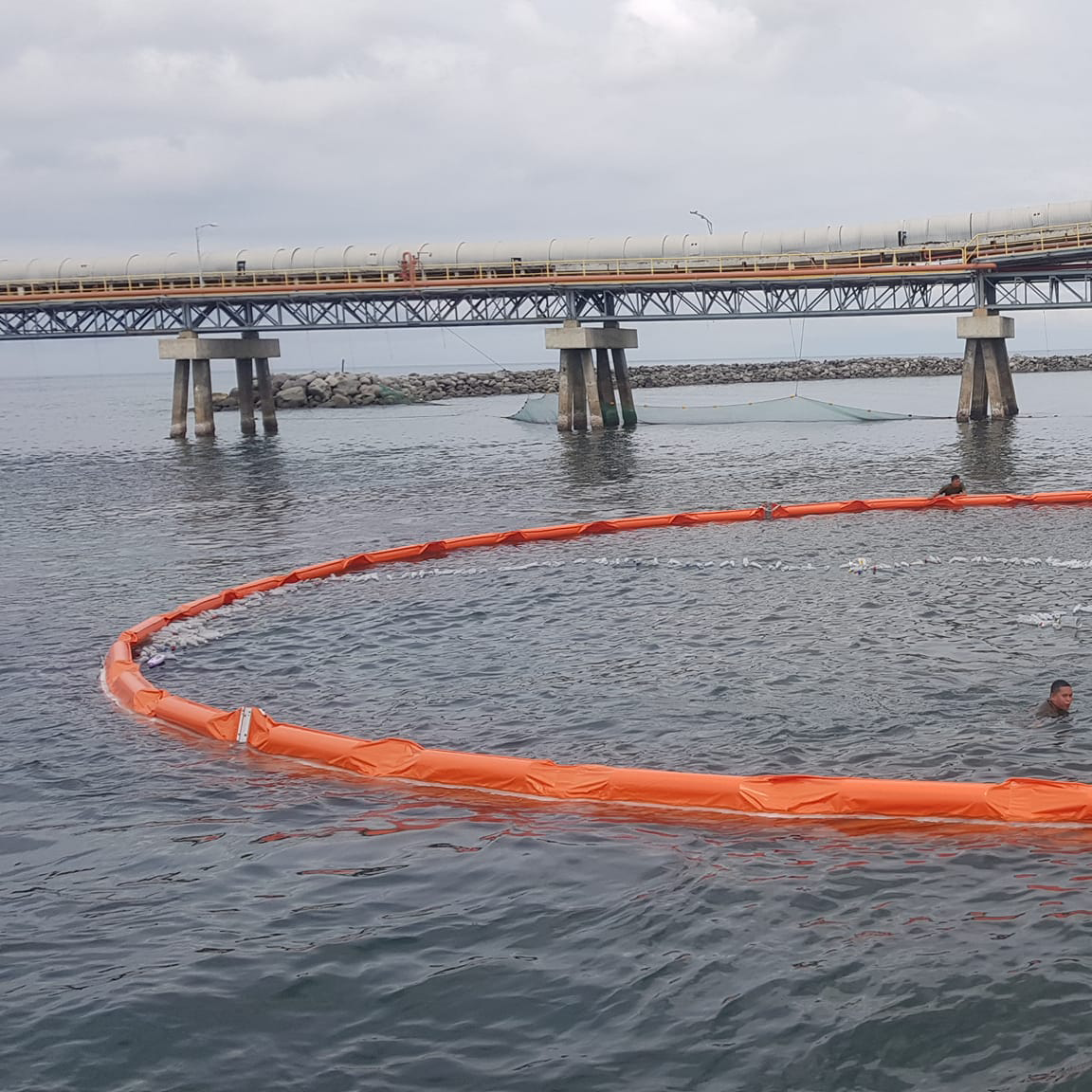 Solid Float PVC Oil Spill Containment Boom