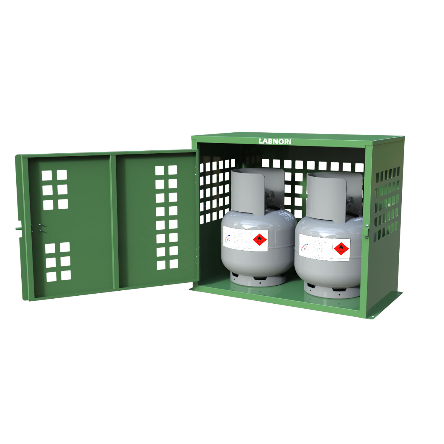 LPG Gas Cylinder Storage Cage – 2 x 9kg Bottle