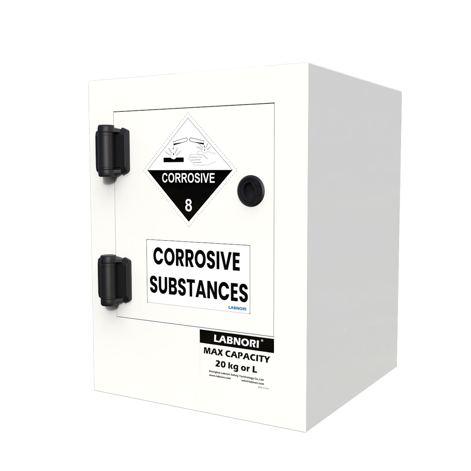 AS3780 Corrosive Substance Storage Cabinet, Polypropylene