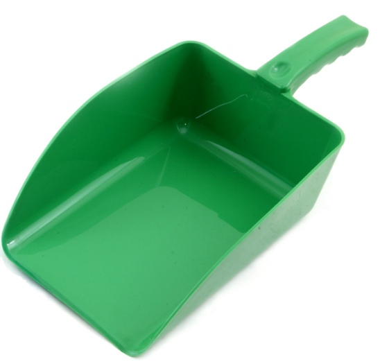 Non-spark hand scoops