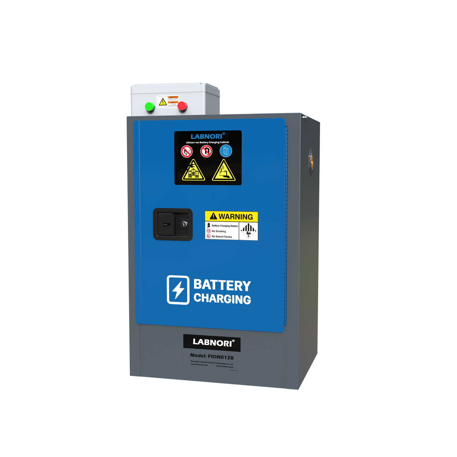 8 Outlet Lithium-Ion Battery Safety Storage Charging Cabinets