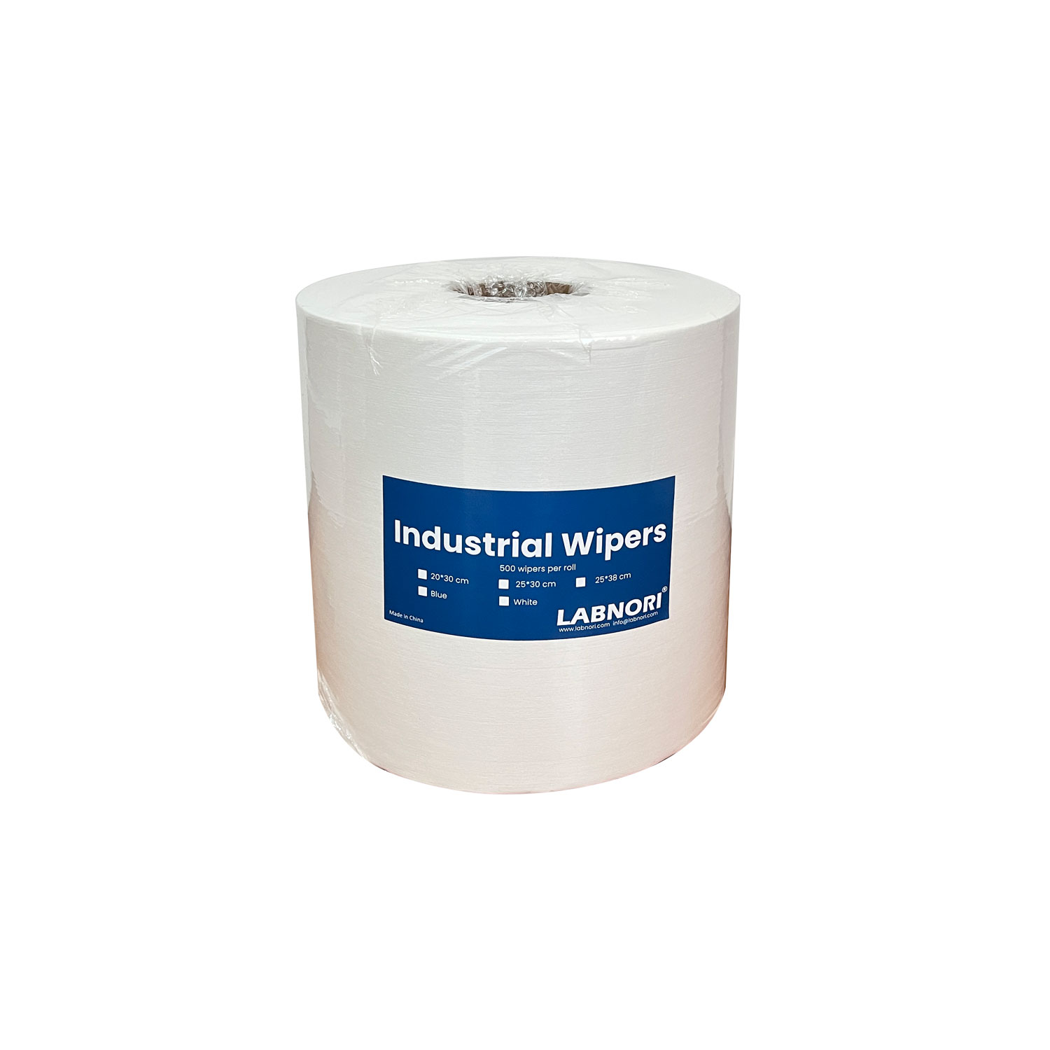 Industrial Cleaning Wipers 25x38cm 500 wipers/roll