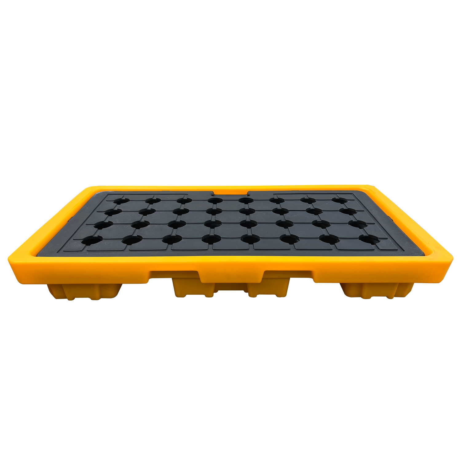 Poly Spill Containment Pallet 2 drum, 24Gal/90L, Rotational Moulding