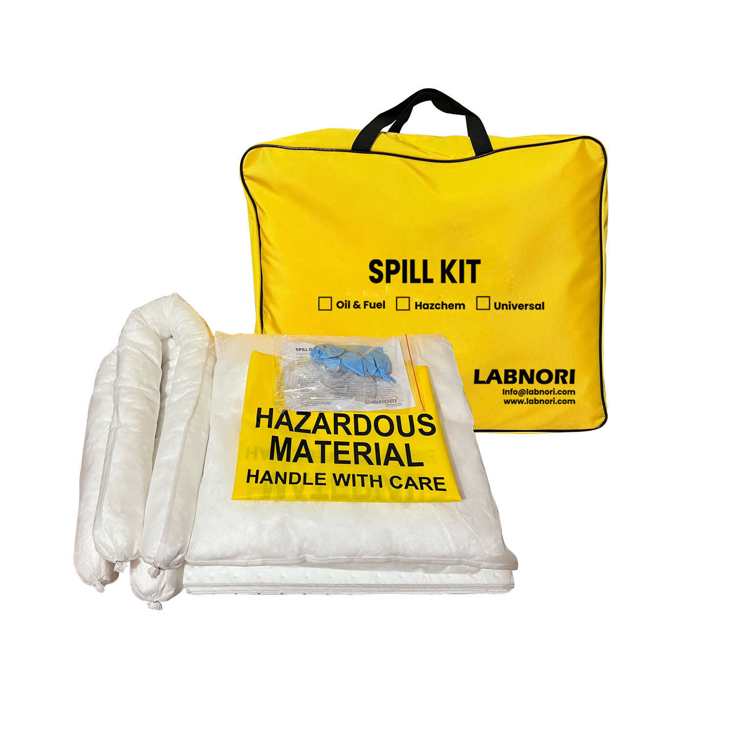 Oil and Fuel Portable Spill Kit Capacity 50L
