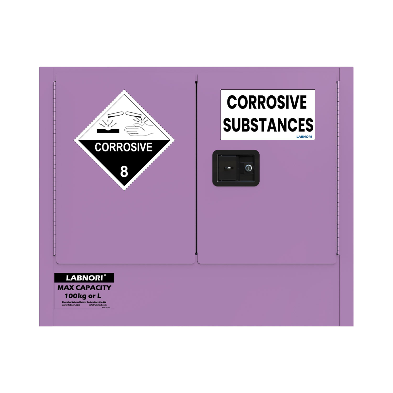 AS3780 Corrosive Substances Cabinet 100L