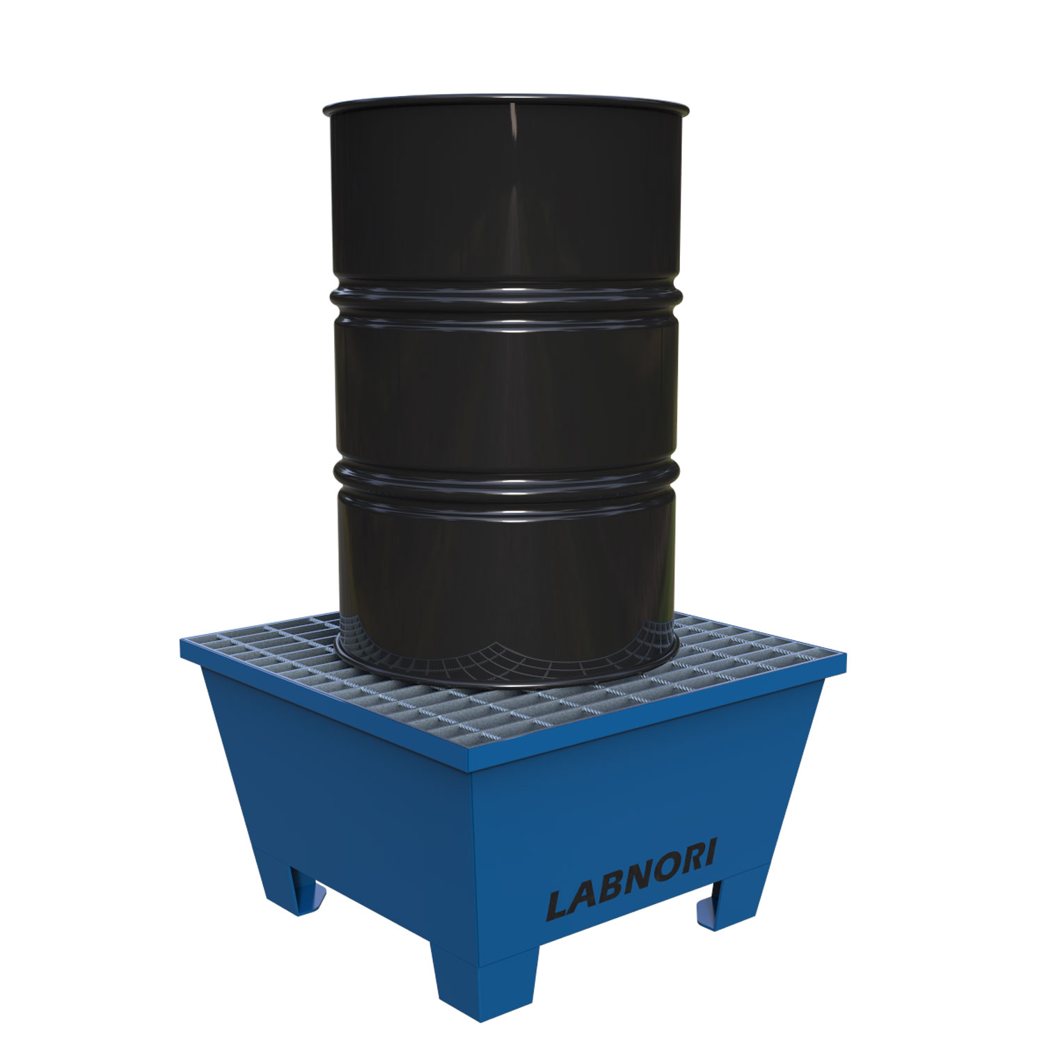 1 drum Galvanized Steel Spill Pallet, Capacity 220L,GSPC101